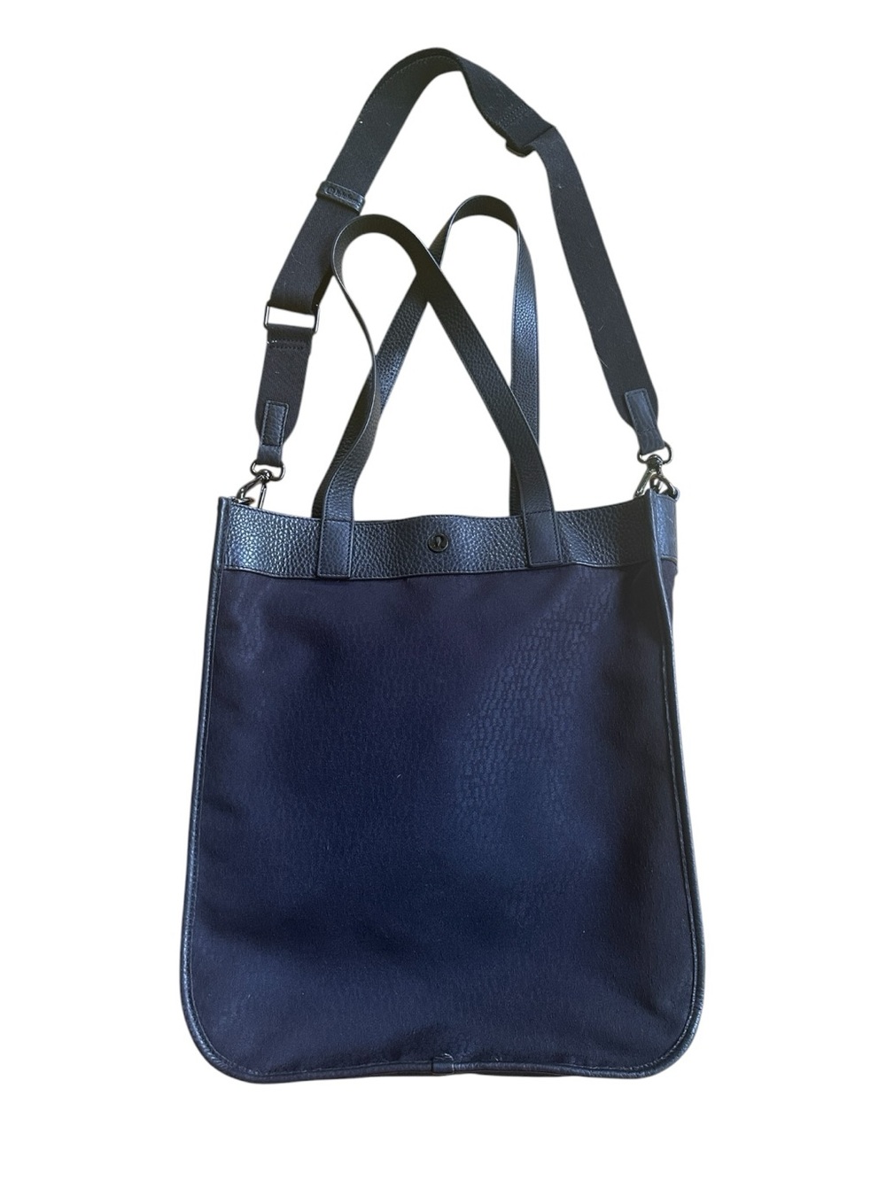 Lululemon Now and Always Expandable Tote Bag in Black - Travel, Work, Gym Bag